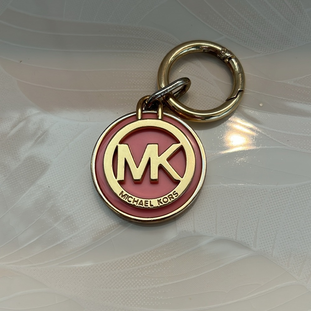 Genuine Michael Kors key ring, keychain, fob, purse charm